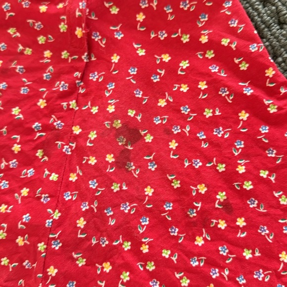 American Girl Doll Outfit With Headband Small Stain On Back Of Skirt - Picture 3 of 3